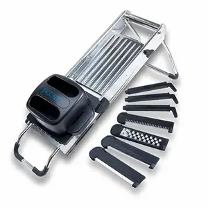 JACCARD 200441 Jaccard Mandolin With Stainless Steel Slicing Deck, 1 Each